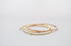 2mm Gold Filled Bracelet with Stardust Gold Filled Beads | Friendship bracelet | Stackable elastic stretch