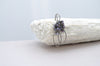 Custom order Set of 3 Crystal lavender purple teardrop hoop earrings - aNella Designs