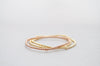 2mm Rose Gold Filled Bracelet with 3mm Rose Gold Beads |Friendship bracelet | Stackable elastic stretch