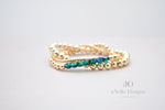 Emerald green teardrop pear shaped crystal earrings | Statement earrings |Dangle Drop zircon jewelry | May birthstone color | aNella Designs